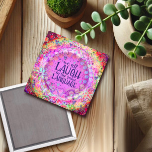  vriendelijkheid leuk lachen dezelfde taal magneet