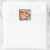 Vriendelijkheid Maakt stickers Inspirerend Hart (Tas)