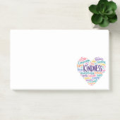 Vriendelijkheid, mededogen, empathie en respect post-it® notes (Kantoor)