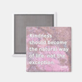 Vriendelijkheid moet de natuurlijke manier van lev magneet (Voorkant / Achterkant)