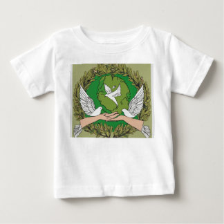 "Vriendelijkheid Omhelzen: Duivenhanden Shirt"