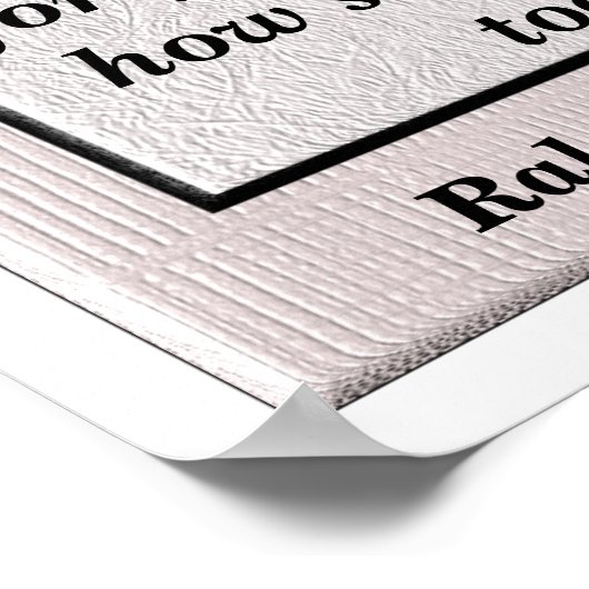 Vriendelijkheid Poster (Hoek)