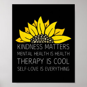 Vriendelijkheid Problemen Zelfliefde Therapie Gees Poster