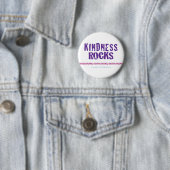 Vriendelijkheid Rocks Knop Ronde Button 5,7 Cm (In situ)