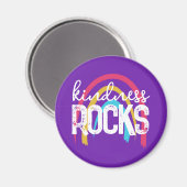 Vriendelijkheid Rocks Regenboog Magneet (Voorkant / Achterkant)