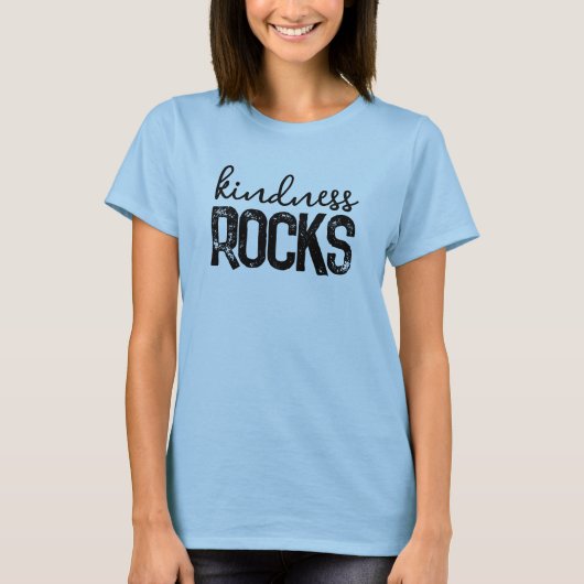 Vriendelijkheid Rocks Vrouwen T-shirt (Voorkant)