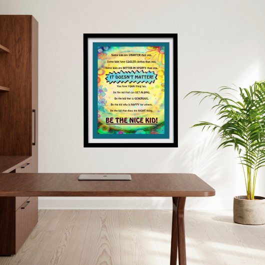  Vriendelijkheid School Leuk Kind Studenten Poster