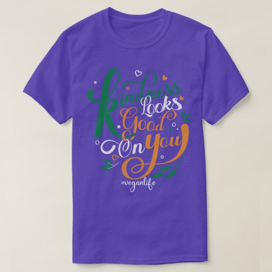 Vriendelijkheid staat je goed t-shirt (Design voorkant)