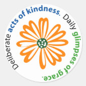 Vriendelijkheid sticker (Voorkant)