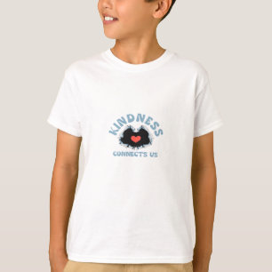 Vriendelijkheid verbindt ons klassiek t-shirt