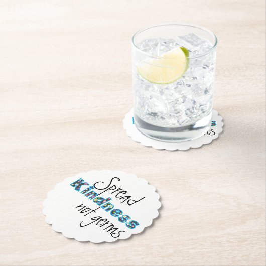 Vriendelijkheid Verspreiden Ø Bakteriën Onderzette Kartonnen Onderzetters (Insitu)