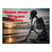 Vriendelijkheid verspreidt zich, maar ook NEGATIVI Perfect Poster (Voorkant)