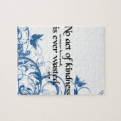 vriendelijkheid vlinderdrain legpuzzel (Horizontaal)