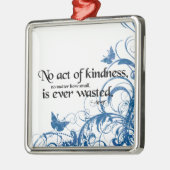 vriendelijkheid vlinderdrain metalen ornament (Links)