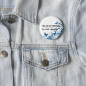 vriendelijkheid vlinderdrain ronde button 5,7 cm (In situ)