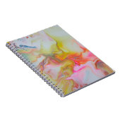 Vriendelijkheid - Vrucht van de Geest - acryl giet Notitieboek (Rechterzijde)