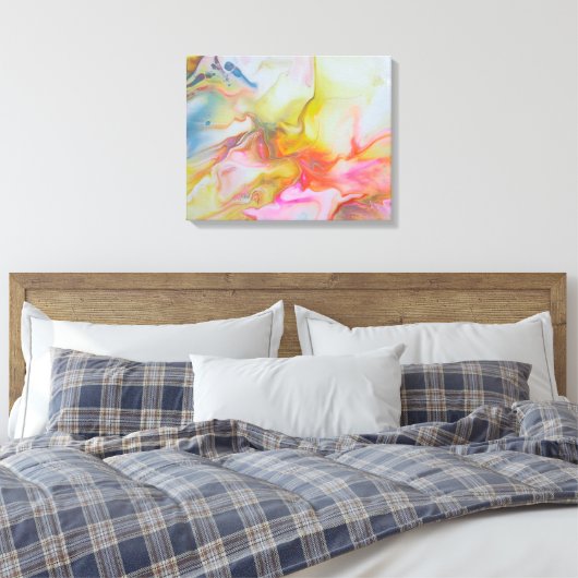 "Vriendelijkheid - vrucht van de Geest" Christelij Canvas Afdruk (Insitu (Slaapkamer))