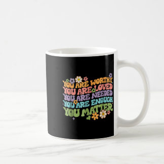 vriendelijkheid wees aardig groovy bewustzijn van  koffiemok