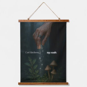 Vriendelijkheid Zaaien Oogst Wonder Opbeurende Mot Hangend Wandkleed