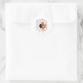 Vriendelijkheid Zonnebloem Wees aardig Zelfzorg Ge Ronde Sticker (Tas)