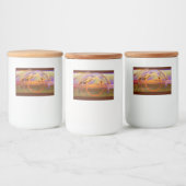 vriendelijkheidsbus voedselcontainer etiket (Flessen)