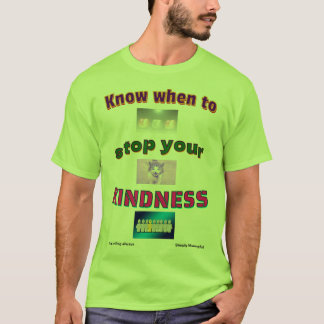 "Vriendelijkheidsgrenzen" T-shirt