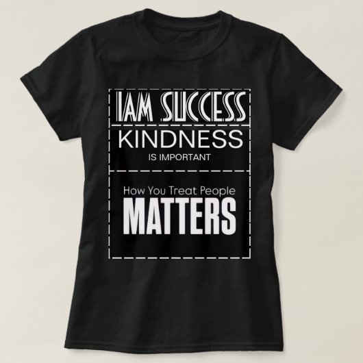 VRIENDELJKHEID IS BELANGRIJK T-SHIRT (Design voorkant)