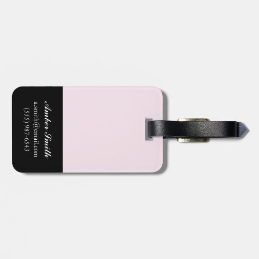 Vrienden 2001 bagagelabel (Achterkant horizontaal)