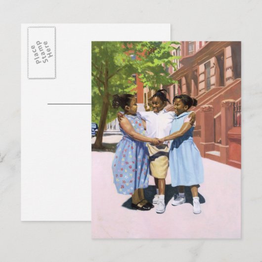 Vrienden 2001 briefkaart (Voorkant / Achterkant)