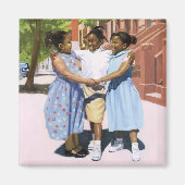 Vrienden 2001 magneet (Voorkant)