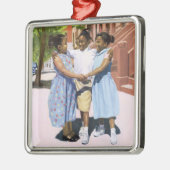 Vrienden 2001 metalen ornament (Links)