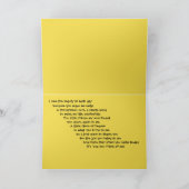 Vrienden, aan je denken, glimlachen, gewoon omdat kaart (Binnen)