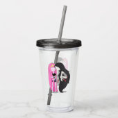 Vrienden Acryl Drinkbeker (Achterkant)