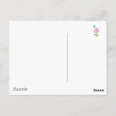 Vrienden altijd glimlachen briefkaart (Achterkant)