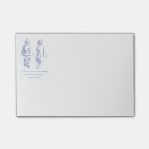 Vrienden altijd in je hart Quote Post-it® Notes