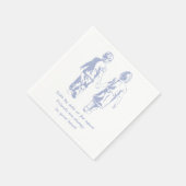 Vrienden altijd in je hart Quote Servetten (Hoek)