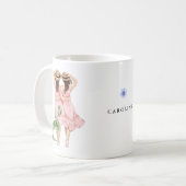 Vrienden altijd Meisjes Florals Illustratienaam Koffiemok (Voorkant links)