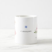 Vrienden altijd Meisjes Florals Illustratienaam Koffiemok (Center)