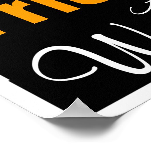 Vrienden Altijd welkom Poster (Hoek)