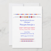 Vrienden Armbanden Verjaardagsfeestuitnodiging Kaart (Voorkant)