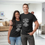 Vrienden avonturen citaat t-shirt<br><div class="desc">Voor een zwart/donker T-shirt. Witte tekst: Het leven was bedoeld voor goede vrienden en grote avonturen</div>