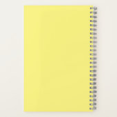 "Vrienden & Avonturen" Veelkleurige tekst Notitieboek (Achterkant)