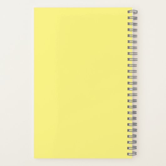 "Vrienden & Avonturen" Veelkleurige tekst Notitieboek (Achterkant)