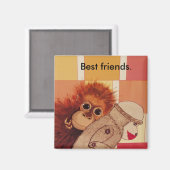 Vrienden, beste vrienden. magneet (Voorkant / Achterkant)