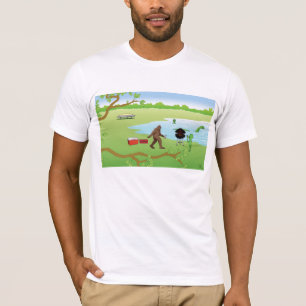 vrienden bij het meer t-shirt