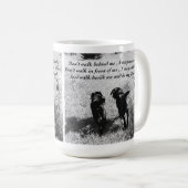 Vrienden - Black Labradors - Schattigee hondenvrie Koffiemok (Voorkant rechts)