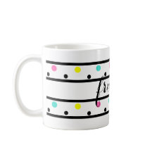 Vrienden Black Polka Dots