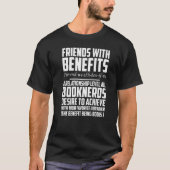Vrienden boeken lezen t-shirt (Voorkant)