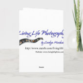 Vrienden brengen muziek Kaart (Achterkant)