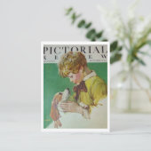  vrienden briefkaart (Staand voorkant)